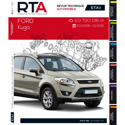 Ford Kuga I (03/2008 à 12/2012) 2.0TDCI 136ch