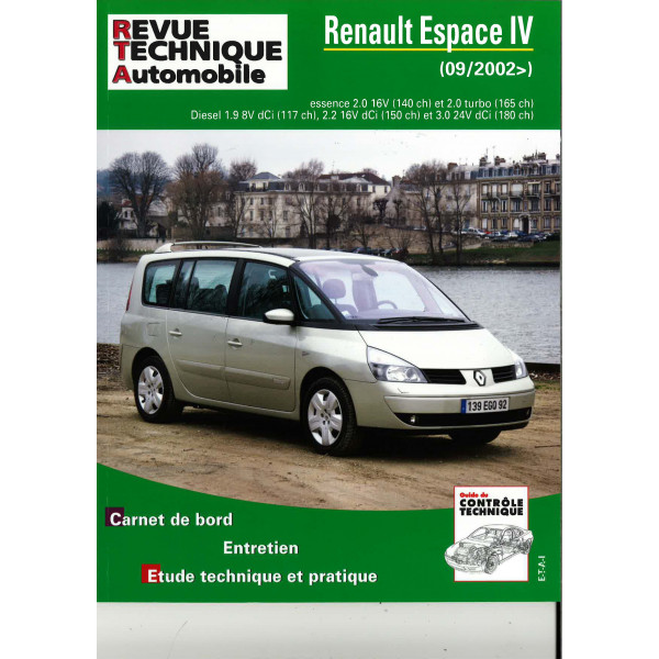 RTA 419.1 RENAULT ESPACE IV (2002 à 2012)