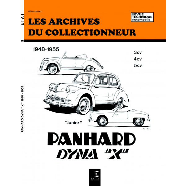 PANHARD DYNA X (1948/1955) - Les Archives du Collectionneur n°16