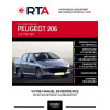 E-RTA Peugeot 206 BERLINE 4 portes de 10/2005 à 03/2009