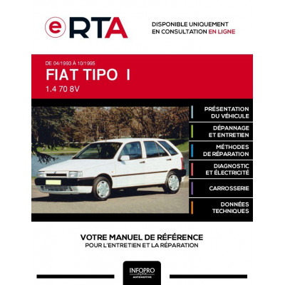 E-RTA Fiat Tipo I HAYON 5 portes de 04/1993 à 10/1995