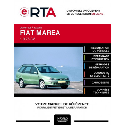 E-RTA Fiat Marea BREAK 5 portes de 09/1996 à 12/2002