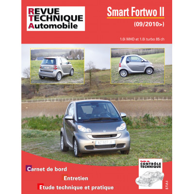 Smart Fortwo II 1.0i MHD et 1.0i turbo 85 ch (depuis 09/2010)