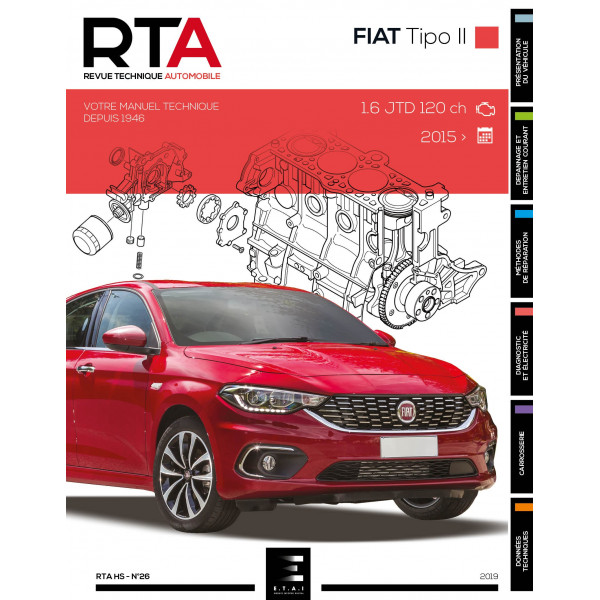RTA Hors série 26 FIAT TIPO II (2016 à ce jour)