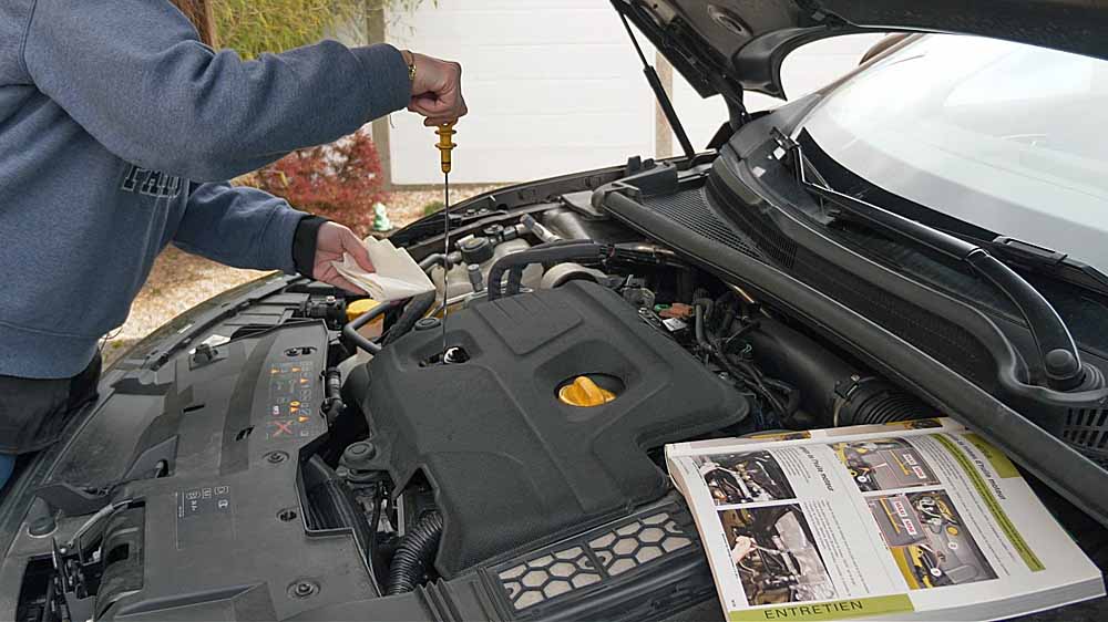 Vérification des niveaux