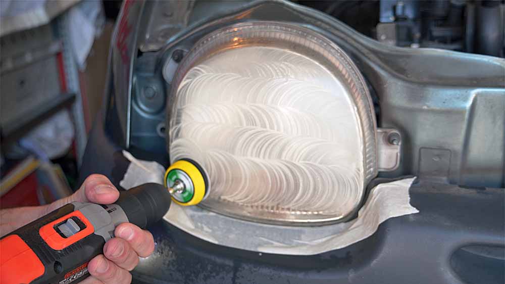 Ponçage de l'optique