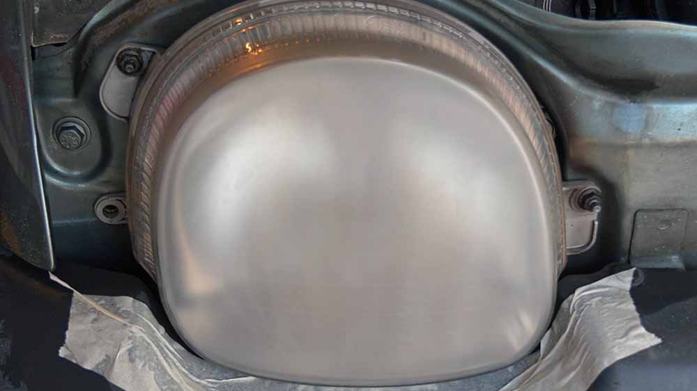 Surface après ponçage