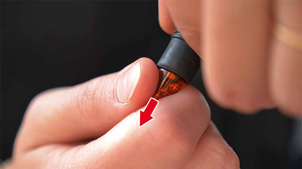 Dépose de l'ampoule