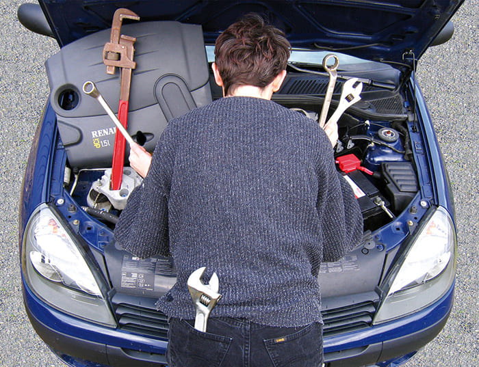 Revision d’une voiture