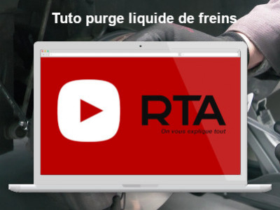 Nouveau tutoriel sur notre chaine YouTube : purger le liquide de freins